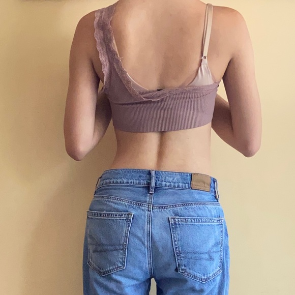 UO Out From Under Halter Lace Bralette - Picture 2 of 7